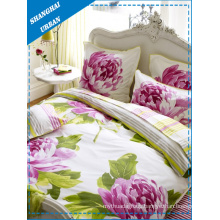 3PCS Floral Cotton Duvet Cover Set